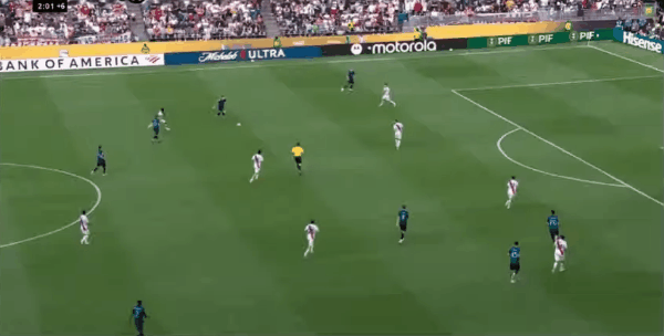 93'巴斯托尼破门! 国际米兰 2- 0河床