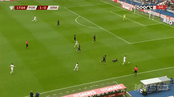 18'斯珀特森破门! 葡萄牙 1- 1亚美尼亚