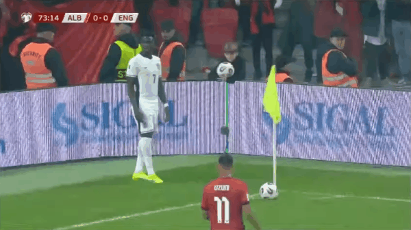 74'凯恩破门! 阿尔巴尼亚 0- 1英格兰