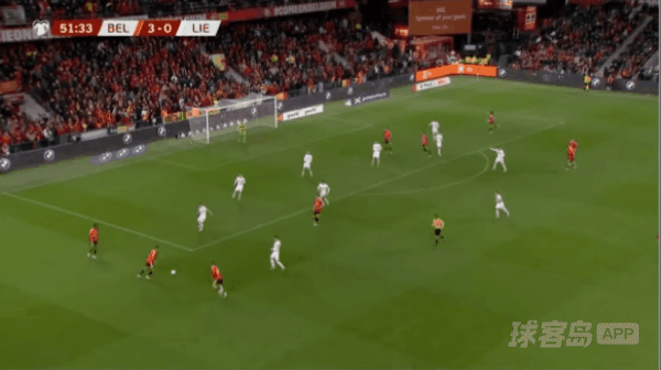 52'梅切尔破门! 比利时 4- 0列支敦士登