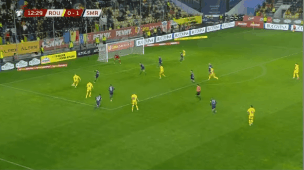 13'罗西乌龙破门! 罗马尼亚 1- 1圣马力诺