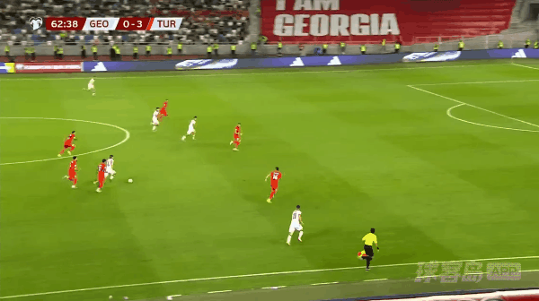 63'达维塔什维利破门! 格鲁吉亚 1- 3土耳其