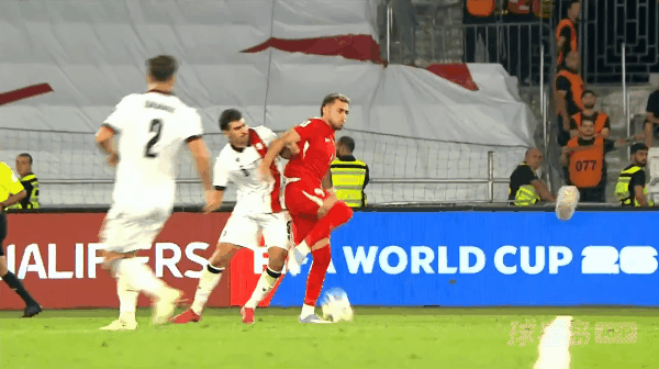 71'伊尔马兹惨遭直红! 格鲁吉亚 1- 3土耳其