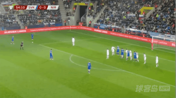 65'斯特列克破门! 斯洛伐克 1- 0北爱尔兰