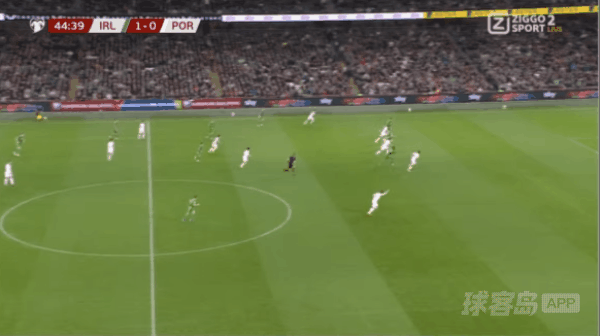 45'帕洛特破门! 爱尔兰 2- 0葡萄牙
