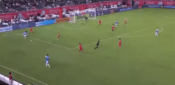 56'P·贝尔破门! 芝加哥火焰 3- 1夏洛特FC