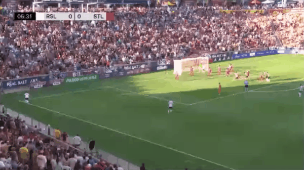 6'卡利斯坎破门! 皇家盐湖城 1- 0圣路易斯城