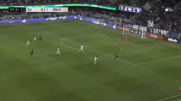 58'索夫乌龙破门! 圣何塞地震 1- 1纽约红牛