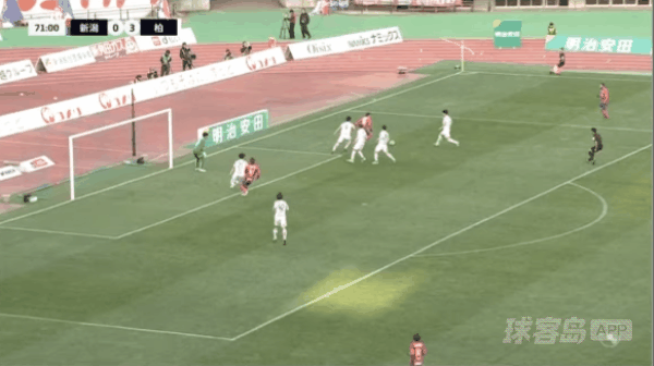 72'笠井佳祐破门! 新泻天鹅 1- 3柏太阳神