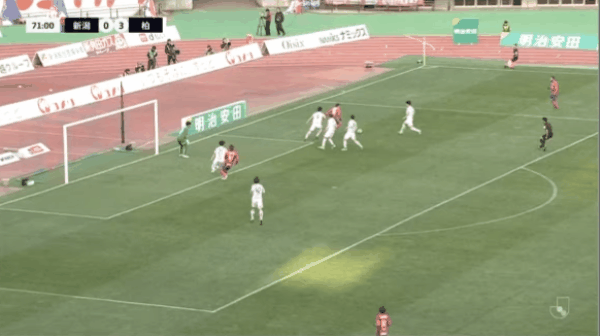 72'笠井佳祐破门! 新泻天鹅 1- 3柏太阳神