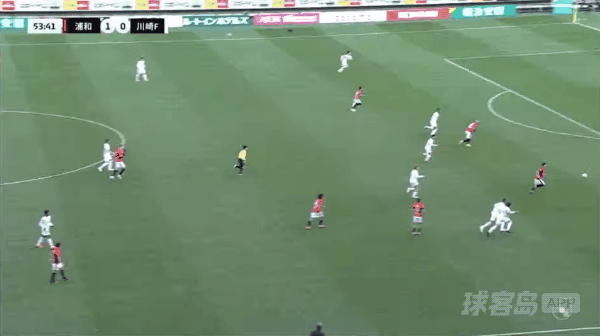 54'桑塔纳破门! 浦和红钻 2- 0川崎前锋