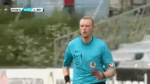 65'德波尔惨遭直红! KFUM奥斯陆 0- 1布莱尼