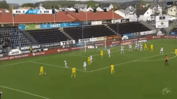 34'伯格破门! 博德闪耀 1- 0萨普斯堡