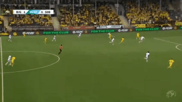 37'博格特破门! 博德闪耀 1- 1萨普斯堡