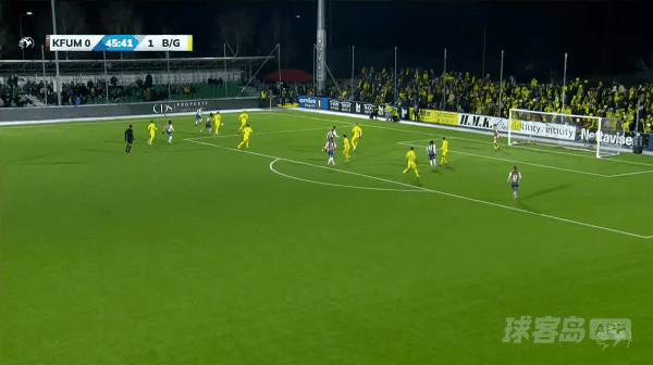 46'哈特维克破门! KFUM奥斯陆 1- 1博德闪耀
