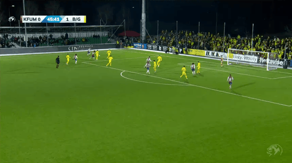 46'哈特维克破门! KFUM奥斯陆 1- 1博德闪耀