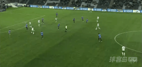 33'冈斯塔德破门! 汉坎 4- 0海于格松