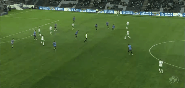 33'冈斯塔德破门! 汉坎 4- 0海于格松