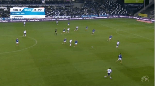 86'福萨姆破门! 罗森博格 1- 0瓦勒伦加