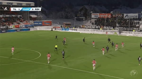4'詹森破门! 特罗姆瑟 1- 0罗森博格
