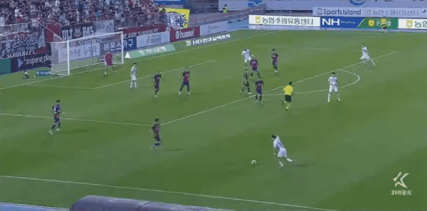 38'维特破门! 水原城 0- 1江原FC