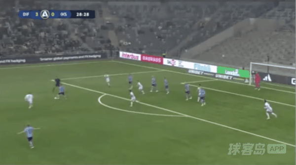 29'比耶克博破门! 佐加顿斯 3- 1天狼星