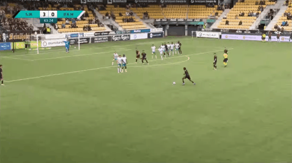 64'马斯托坎加斯破门! 塞那乔其 4- 0玛丽港