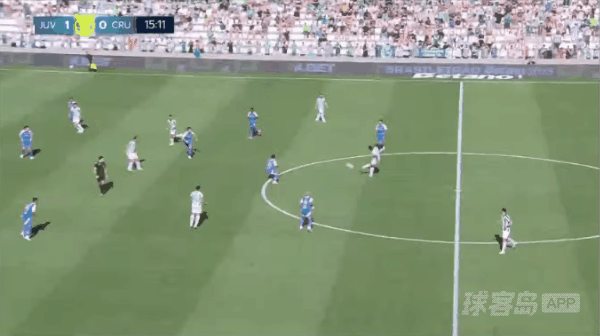 16'塔利亚里破门! 尤文图德 2- 0克鲁塞罗