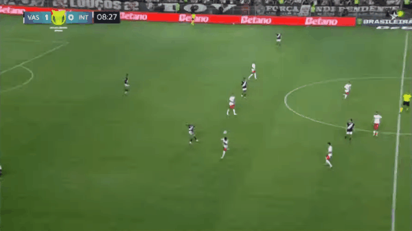 9'罗查破门! 瓦斯科达伽马 2- 0巴西国际