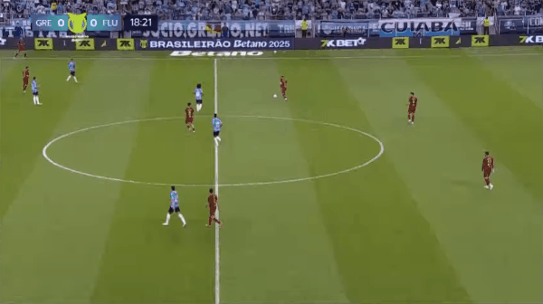 19'索特尔多破门! 格雷米奥 0- 1弗鲁米嫩塞