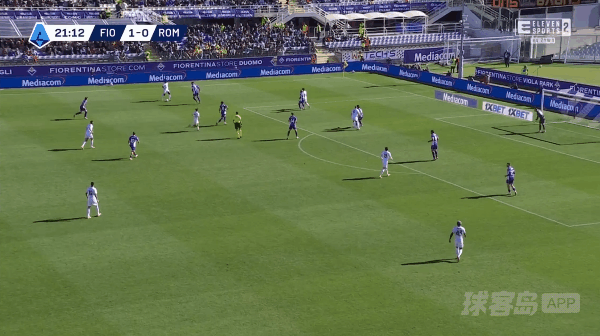 22'苏莱破门! 佛罗伦萨 1- 1罗马