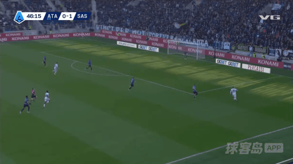47'皮纳蒙蒂破门! 亚特兰大 0- 2萨索洛