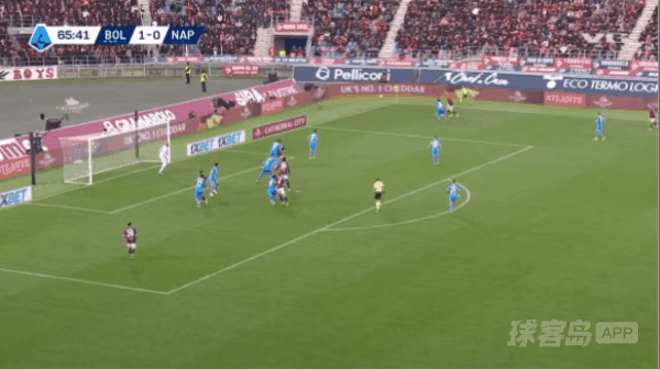 66'卢库米破门! 博洛尼亚 2- 0那不勒斯