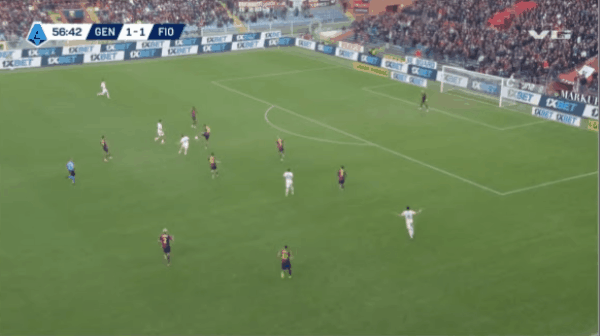 57'皮科利破门! 热那亚 1- 2佛罗伦萨