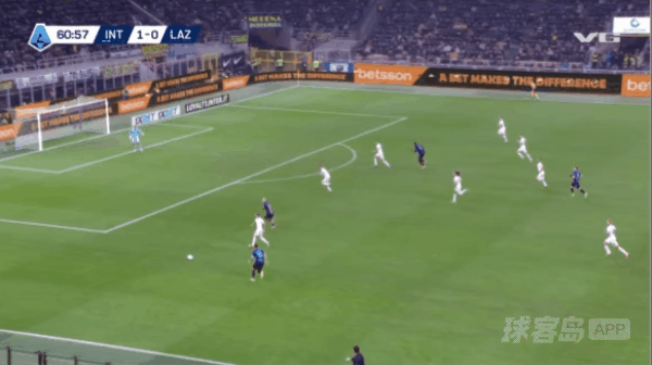 61'邦尼破门! 国际米兰 2- 0拉齐奥