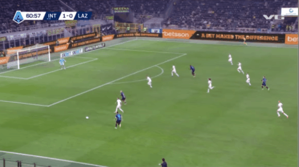61'邦尼破门! 国际米兰 2- 0拉齐奥