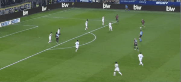 12'萨勒马科尔斯破门! 帕尔马 0- 1AC米兰