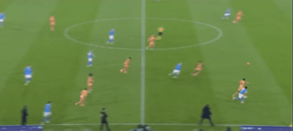 17'内雷斯破门! 那不勒斯 1- 0亚特兰大