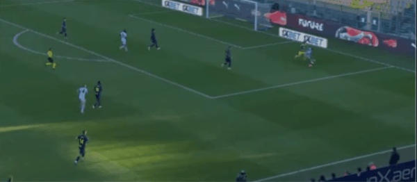 11'扎尼奥洛破门! 帕尔马 0- 1乌迪内斯