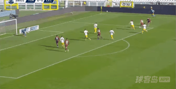 29'亚当斯破门! 都灵 1- 0莱切