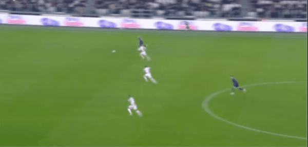 47'佩德罗破门! 尤文图斯 0- 1拉齐奥