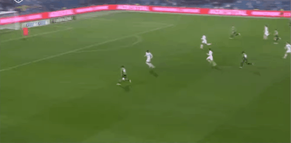 41'索斯特维德破门! 萨索洛 1- 2国际米兰