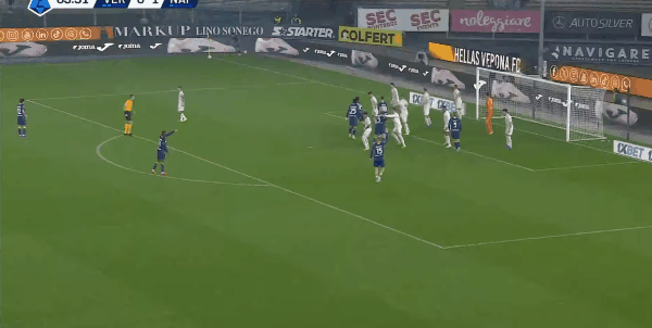 64'阿克帕破门! 维罗纳 1- 1那不勒斯