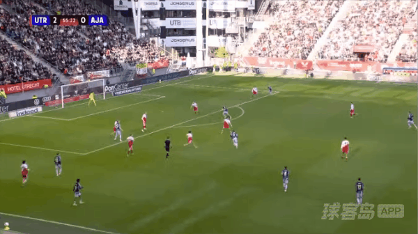 56'戈茨破门! 乌德勒支 2- 1阿贾克斯