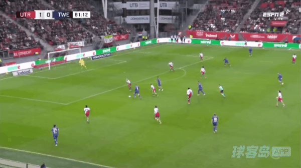 82'罗茨破门! 乌德勒支 1- 1特温特