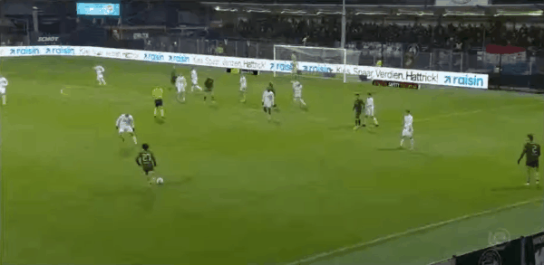 93'博兹多安破门! 特尔斯达 1- 1乌德勒支