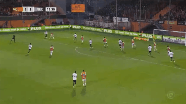 74'奥纳尔破门! 福伦丹 1- 2奈梅亨