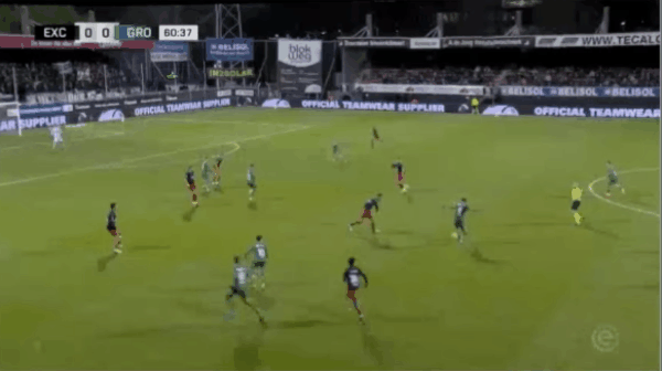 61'范伯根破门! SBV精英 0- 1格罗宁根