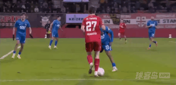 75'罗兹破门! 特温特 1- 0阿尔克马尔