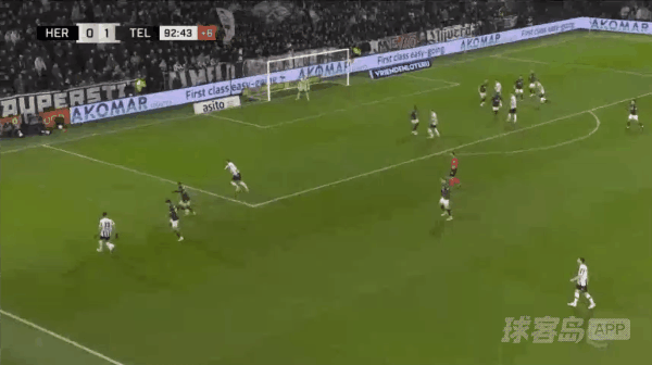 93'梅西克破门! 赫拉克勒斯 1- 1特尔斯达